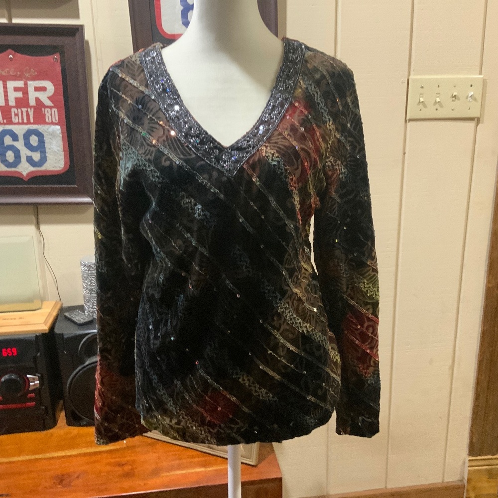 Coldwater Creek blouse size medium